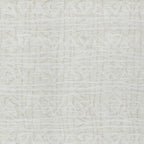 3' X 5' Ivory And Beige Geometric Washable Indoor Outdoor Area Rug