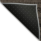 10' X 14' Chocolate And Brown Southwestern Washable Indoor Outdoor Area Rug